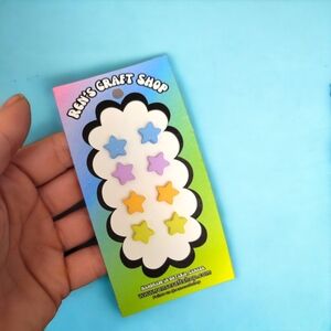 Stars Stud Earrings Set